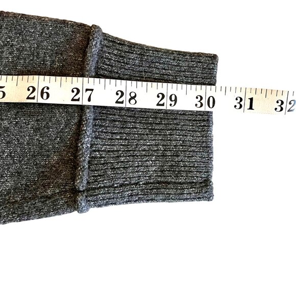 Tahari Womens Gray Turtleneck Tunic Sweater Size M Polyester Spandex Blend NWOT - Picture 13 of 14